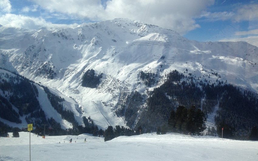 Mont Blanc in de sneeuw !